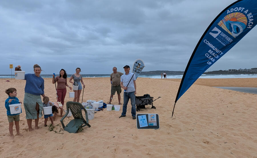 Beach Clean up Adopt a Beach and Scouts